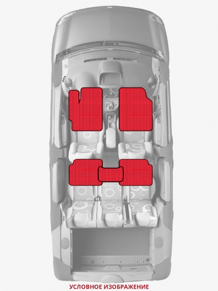 ЭВА коврики «Queen Lux» стандарт для Honda HR-V (2G)